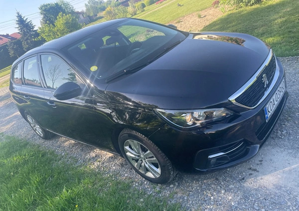 Peugeot 308 cena 42927 przebieg: 162500, rok produkcji 2019 z Leżajsk małe 79